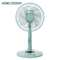 ホームコーディ　リモコン式 DCリビング扇風機　HC-KD121 /Sマーク取得 グレージュ　ブルーグリーン　ホワイト　HC-KD121-WH　dcモーター 静音 換気 エコモード 1年保証(ブルーグリーン)