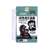 活性炭を使用したズレ防止付き消臭ペットシーツ   トップバリュベストプライス(レギュラー76枚)