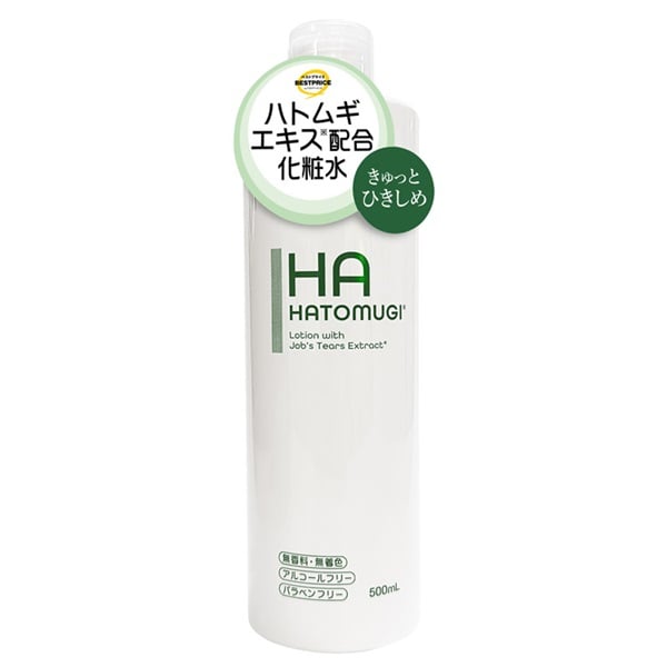 ハトムギエキス配合 化粧水 アルコールフリー 500ml    トップバリュベストプライス(500ml)