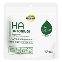 ハトムギエキス配合 シートマスク アルコールフリー 32枚    トップバリュベストプライス(32枚)