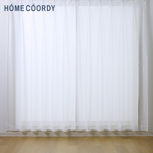 ホームコーディ 「取寄せ」昼間外から見えにくい 抗カビレースカーテン