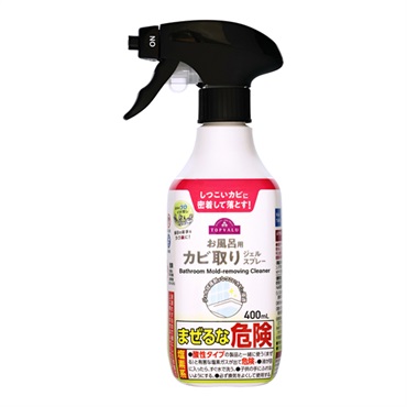 家事のプロイチ推し お風呂用カビ取りジェルスプレー 400ml    トップバリュ