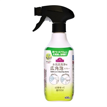 家事のプロイチ推し お風呂洗浄用広角泡スプレー 400ml トップバリュ