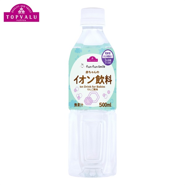 fun fun smile 赤ちゃんのイオン飲料 500ml 3ヶ月頃～ ベビー飲料