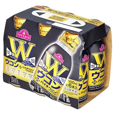 Wウコン PLUS バイオペリン   トップバリュ(100mlX6本)