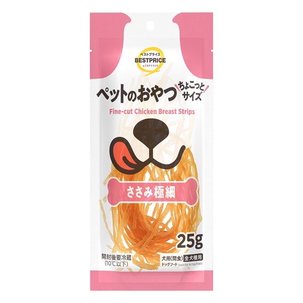 ささみ極細 25g トップバリュベストプライス | イオンスタイル