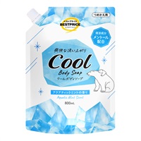 クールボディソープ アクアティックミントの香り つめかえ用 800ml