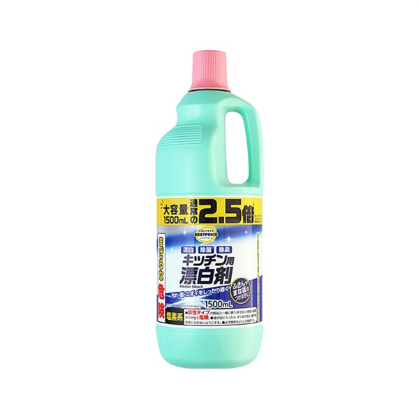 キッチン用 漂白剤 大容量 1500ml トップバリュ ベストプライス(TOPVALU BESTPRICE）(1500ml)