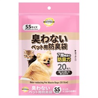 臭わないペット用防臭袋 トップバリュベストプライス(SSサイズ 20枚入)