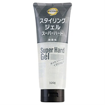 メンズスタイリングジェルスーパーハード　トップバリュベストプライス