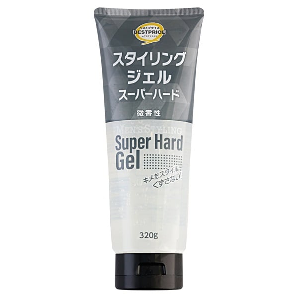 メンズスタイリングジェルスーパーハード　トップバリュベストプライス(320g)