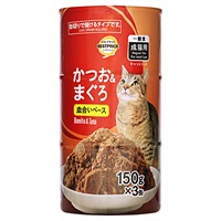 キャットフード かつお＆まぐろ(缶切りタイプ）150g トップバリュベストプライス(かつお＆まぐろ)