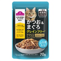 キャットフード かつお＆まぐろ パウチ トップバリュ | イオンスタイル