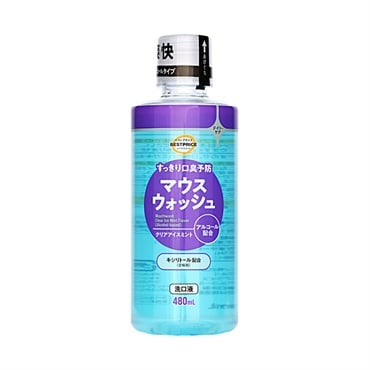 マウスウォッシュ 480ml    トップバリュベストプライス