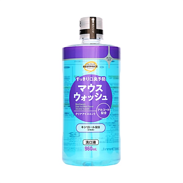 マウスウォッシュ 480ml トップバリュ ベストプライス TOPVALU