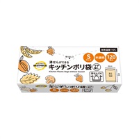 キッチンポリ袋マチなし Ｓ 120枚 トップバリュ ベストプライス(TOPVALU BESTPRICE）(120枚)