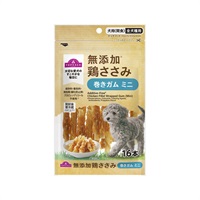 無添加 鶏ささみ トップバリュ(TOPVALU)(巻ガムミニ16本)