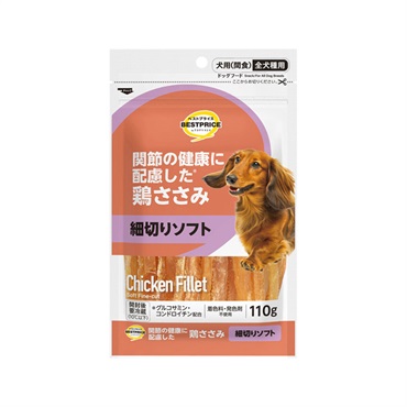 関節の健康に配慮した鶏ささみ トップバリュ ベストプライス(TOPVALU BESTPRICE）(細切りソフト110g)