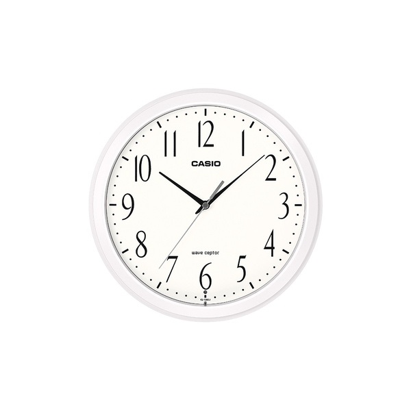 CASIO 電波掛時計  IQ-1080J-7JF(パールホワイト)