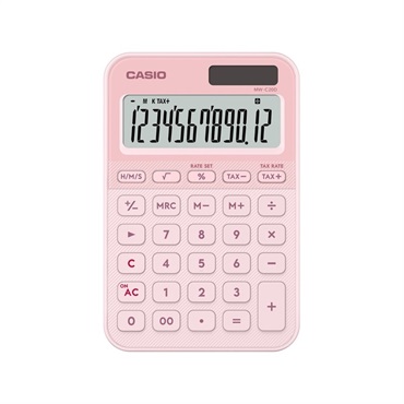 デザイン電卓カラフル ミニジャストサイズ