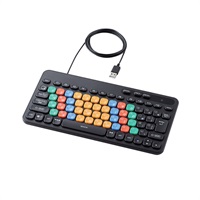 エレコム　はじめてのキーボード KEY PALETTO(有線)　TK-FS10UMKBK(TK-FS10UMKBK)