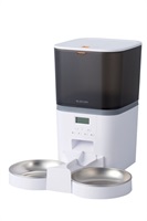 ペット用 自動給餌器 2匹用 PET‐エレコム(ホワイト)
