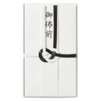 トップバリュ　東京折黒白1P 短冊2枚入(御仏前) 法要用(4549741156936)