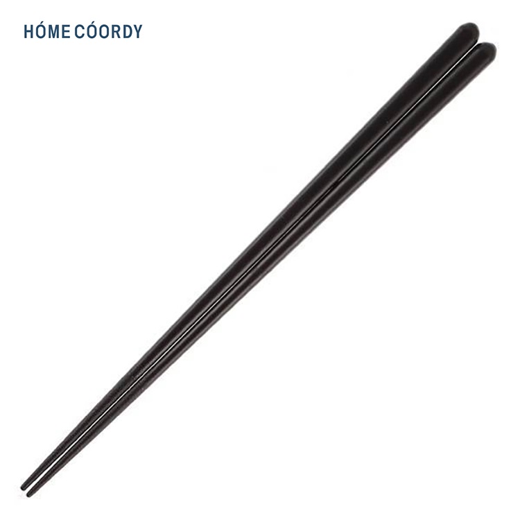ホームコーディ　若狭塗箸(黒23.0cm)
