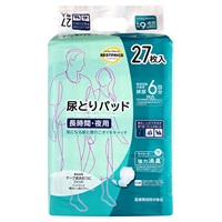 気になる尿と便のニオイをキャッチ 尿とりパッド 6回分吸収 27枚    トップバリュベストプライス(２７枚)