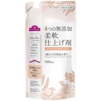 4つの無添加 柔軟仕上げ剤 つめかえ 480ml トップバリュ TOPVALU イオントップバリュ(4549741433624)