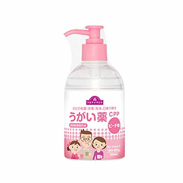 うがい薬 CPP ピーチ味 250ml    トップバリュ(２５０ｍｌ)