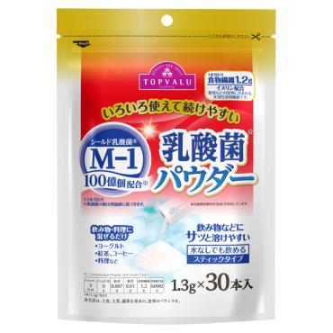 M‐1配合 乳酸菌パウダー 1.3g×30本    トップバリュ