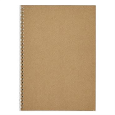 トップバリュ　クラフト表紙リングノート　B5(A罫)