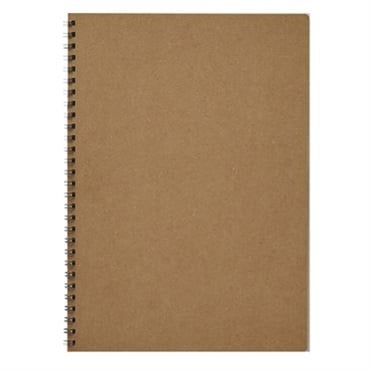 トップバリュ　クラフト表紙リングノート　B5