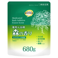 薬用入浴剤   トップバリュベストプライス(森の香り)