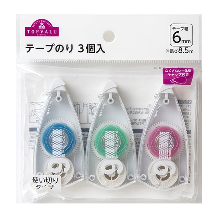 トップバリュ テープのり3個入り | イオンスタイルオンライン 衣料品