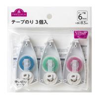 トップバリュ　テープのり3個入り(4549741907651)