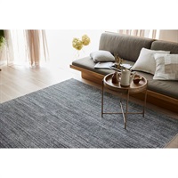 スミノエ　エクリュ　ラグ　カーペット　洗える　国産　アレルブロック　無地(グレー-130×190cm)