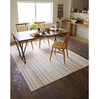 スミノエ ワイヤーライン ラグ カーペット 洗える 国産 カルル