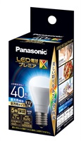 パナソニック　ＬＥＤ電球　Ｅ１７　全方向タイプ(昼光色相当-４０形相当)