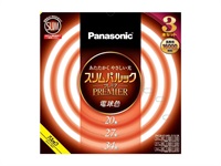 パナソニック スリムパルックプレミア　34形 5本 ナチュラル色 Amazon | パナソニック 丸形スリム蛍光灯(FHC) 34形 ナチュラル