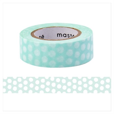 水性ペンで書けるマスキングテープ/小巻/マステ ドット | イオン
