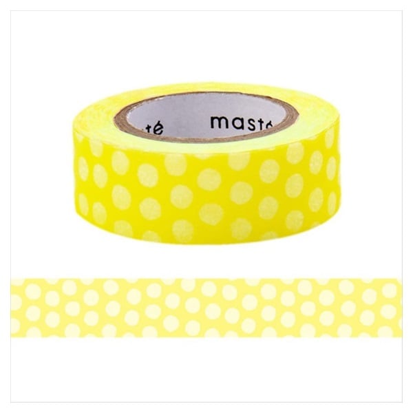 水性ペンで書けるマスキングテープ/小巻/マステ ドット | イオン