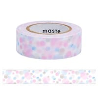 水性ペンで書けるマスキングテープ/小巻/マステ スイサイドット