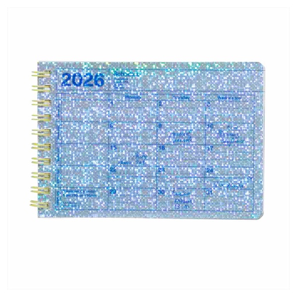 2026年1月始まり】 ノートブックカレンダー XS マンスリーブロック