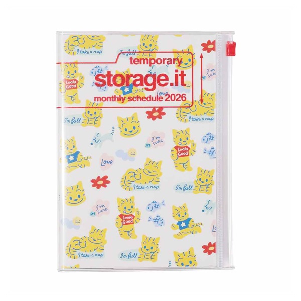 2025年12月始まり】 ストレージイット／オサムグッズ B6 手帳