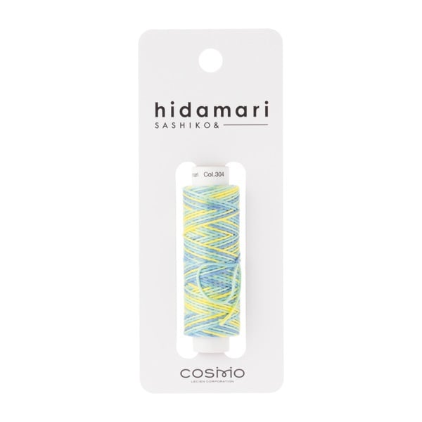刺し子糸　hidamari　＃304(マルチカラー)