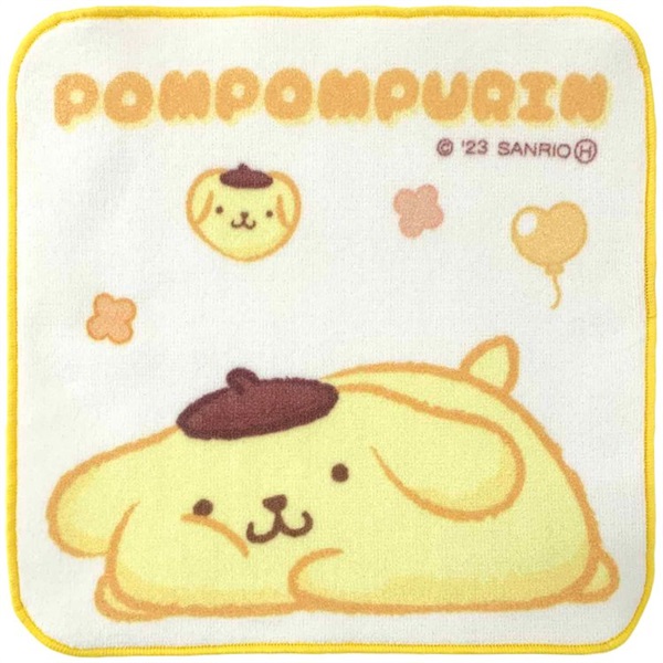 いしぽむぷりん サンリオ ミニタオル ポムポムプリン 4550239066897 | イオンスタイル