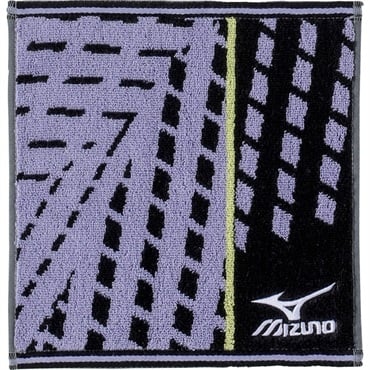 ミズノ タオルハンカチ(パープル（P4956）)