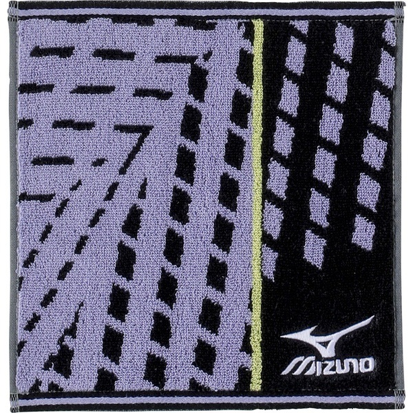 ミズノ タオルハンカチ(パープル（P4956）)